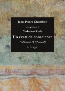 Un écart de conscience - Chambon Jean-Pierre - Sintès Christiane