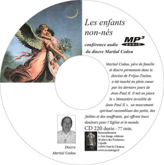 LES ENFANTS NON-NÉS, CONFÉRENCE AUDIO DU DIACRE MARTIAL CODOU