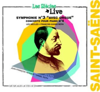Saint Saëns - CD. Synphonie n°3 avec orgue, concerto pour piano n°4