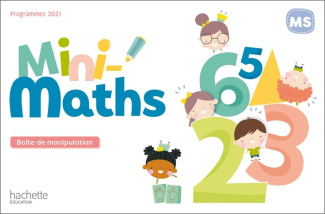 MINI-MATHS MOYENNE SECTION - BOITE DE MATERIEL DE MANIPULATION - ED. 2022