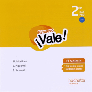 Espagnol 2e Bac Pro A2  El nuevo Vale ! 1 CEDEROM   1 CD AUDIO