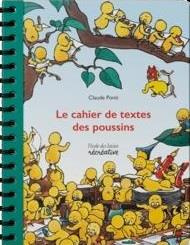Le cahier de textes des poussins