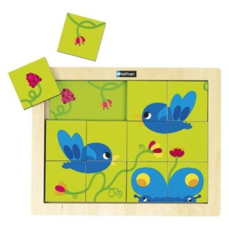 Puzzle magiq.-Oiseaux Papillon