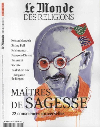 Le Monde des religions Hors-série N° 29, décembre 2017 : Maîtres de sagesse. 22 consciences universe