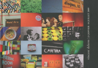 Vincent Delerm 23 janvier - 18 juillet 2009