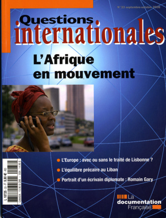 Questions internationales N° 33, septembre-octobre 2008 : L'Afrique en mouvement
