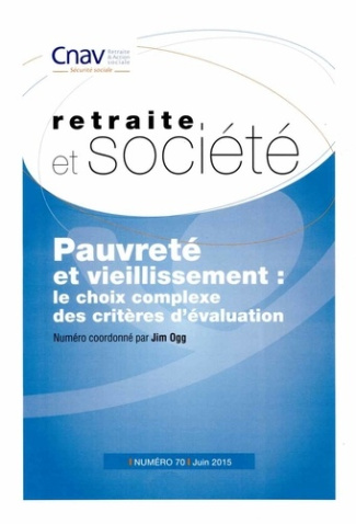 Retraite et société N° 70 : Vieillesse et pauvreté
