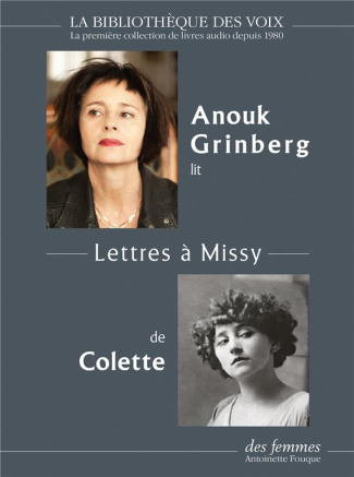 Lettres à Missy. 1 CD audio