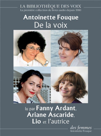 De la voix. 1 CD audio MP3