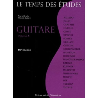 Guitare. Volume 1, 67 études