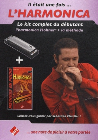 Il était une fois... l'harmonica. Le kit complet du débutant : l'harmonica Hohner   la méthode