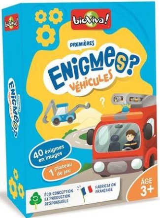MES PREMIERES ENIGMES - VEHICULES
