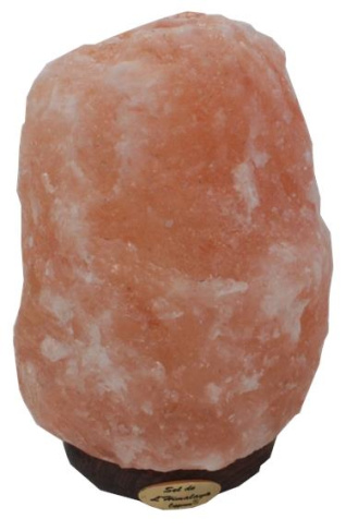 LAMPE EN CRISTAL DE SEL - PIECE DE 4 A 6 KG