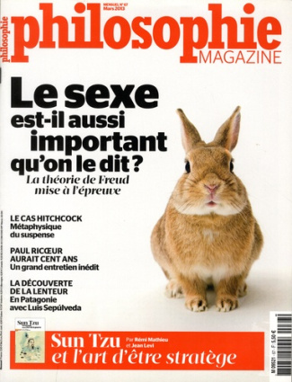 Philosophie Magazine N°63, mars 2013 : Le sexe est-il aussi important qu'on le dit ? Le théorie de F