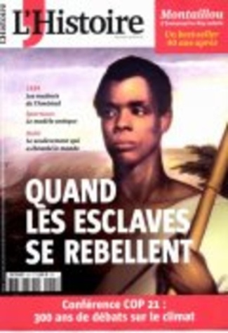 L'Histoire N° 415, septembre 2015 : Quand les esclaves se rebellent
