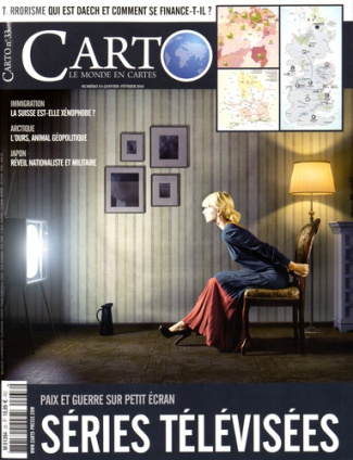 Carto N° 33, Janvier-février 2016 : Séries télévisées. Paix et guerre sur le petit écran
