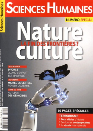 Sciences Humaines N° 281, mai 2016 : Nature/culture : la fin des frontières ?