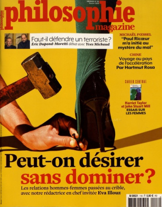 Philosophie Magazine N° 116, février 2018 : Peut-on désirer sans dominer ?