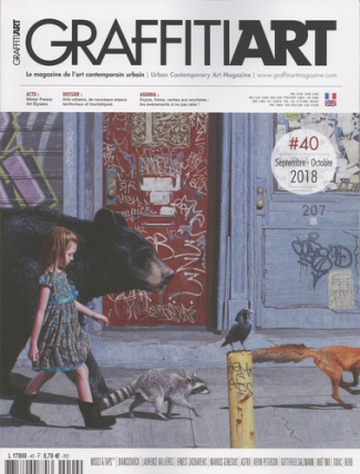 Graffiti Art N° 40, septembre-octobre 2018 : Arts urbains, de nouveaux enjeux territoriaux et touris