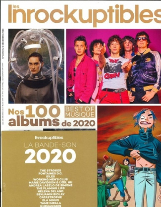 Les Inrockuptibles : Nos 100 albums de 2020. Best of musique, avec 1 CD audio