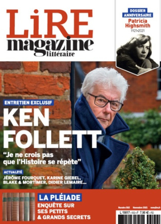 Lire N° 201, novembre 2021 : Ken Follett. Entretien exclusif