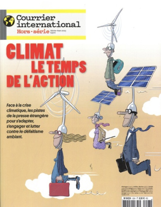 Courrier international Hors-série, février-mars 2023 : Climat, le temps de l'action