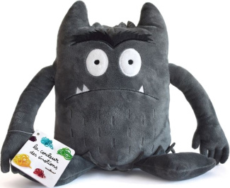 Peluche grise. La couleur des émotions