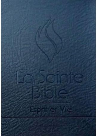 La Sainte bible esprit et vie. Edition noire