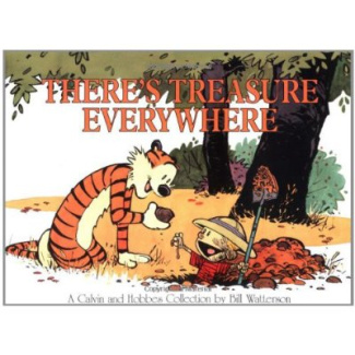CALVIN & HOBBES THERE'S A TREASURE EVERYWHERE