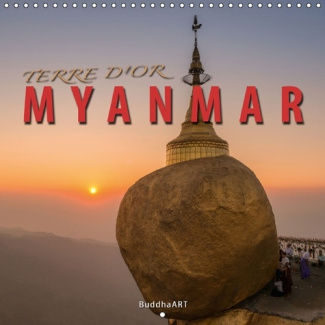 TERRE D OR MYANMAR CALENDRIER MURAL 2016 300 300 MM SQUARE