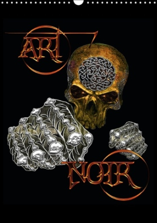 ART NOIR CALENDRIER MURAL 2016 DIN A3 VERTICAL