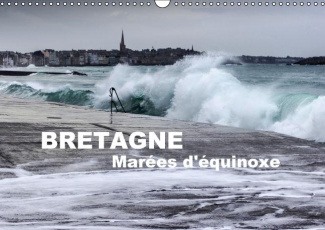 BRETAGNE MAREES D EQUINOXE CALENDRIER MURAL 2016 DIN A3 HORIZONTAL