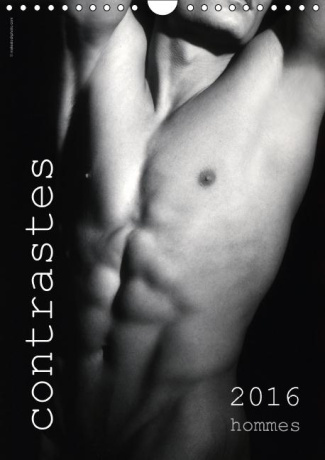 CONTRASTES HOMMES 2016 CALENDRIER MURAL 2016 DIN A4 VERTICAL