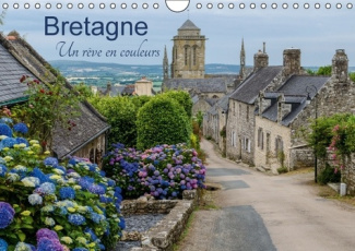 BRETAGNE UN REVE EN COULEURS CALENDRIER MURAL 2016 DIN A4 HORIZONTAL