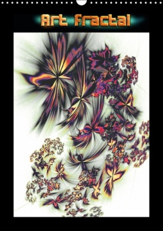 ART FRACTAL CALENDRIER MURAL 2016 DIN A3 VERTICAL