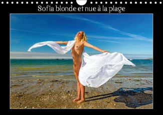 SOFIA BLONDE ET NUE A LA PLAGE CALENDRIER MURAL 2018 DIN A4 - PHOTOS EROTIQUES D UNE JEUNE F