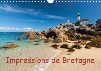 IMPRESSIONS DE BRETAGNE (CALENDRIER MURAL 2019 DIN A4 HORIZONTAL) - LA BRETAGNE, LE PAYS ENTOURE PAR