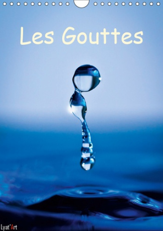 LES GOUTTES (CALENDRIER MURAL 2019 DIN A4 VERTICAL) - CALENDRIER MENSUEL DE 14 PAGES DANS L'UNIVERS