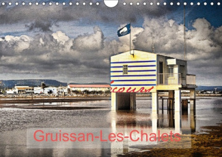 GRUISSAN-LES-CHALETS (CALENDRIER MURAL 2019 DIN A4 HORIZONTAL) - GRUISSAN-LES-CHALETS EN AUTOMNE (CA