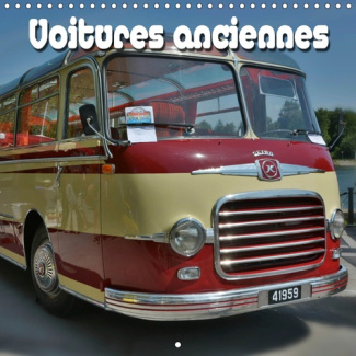 VOITURES ANCIENNES (CALENDRIER MURAL 2019 300 * 300 MM SQUARE) - PLEIN FEU SUR 12 BELLES VOITURES AN