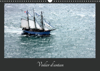 VOILIERS D'ANTAN (CALENDRIER MURAL 2019 DIN A3 HORIZONTAL) - PHOTOS AERIENNES D'ANCIENS VOILIERS (CA