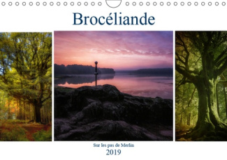 BROCELIANDE, SUR LES PAS DE MERLIN (CALENDRIER MURAL 2019 DIN A4 HORIZONTAL) - BROCELIANDE, SA MAGIE