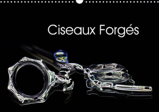 Ciseaux Forgés (Calendrier mural 2020 DIN A3 horizontal). Des ciseaux de coiffure photographiés et t