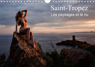 Saint-Tropez Les paysages et le nu. Photos érotiques au bord de la mer et dans la nature