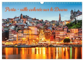 Porto - ville colorée sur le Douro (Calendrier mural 2025 DIN A3 vertical), CALVENDO calendrier mens