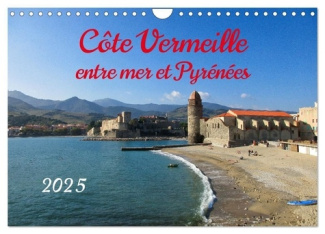 Côte Vermeille entre mer et Pyrénées (Calendrier mural 2025 DIN A4 vertical), CALVENDO calendrier me
