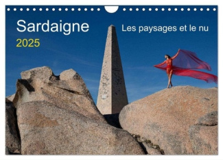 Sardaigne - Les paysages et le nu (Calendrier mural 2025 DIN A4 vertical), CALVENDO calendrier mensu