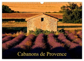 Cabanons de Provence (Calendrier mural 2025 DIN A3 vertical), CALVENDO calendrier mensuel. Autrefois
