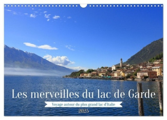 Les merveilles du lac de Garde (Calendrier mural 2025 DIN A3 vertical), CALVENDO calendrier mensuel.