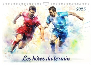 Les héros du terrain (Calendrier mural 2025 DIN A4 vertical), CALVENDO calendrier mensuel. Plongez d